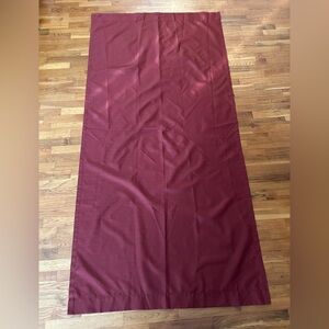NWOT Set of 2 Ellery Homestyles Curtain Panels Burgundy Rod Pocket 41 x 84 New